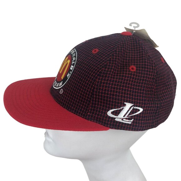 Vtg Racing Hat Bill Elliot 94 McDonalds Racing Team New Deadstock Logo Athletic - Picture 4 of 16
